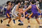 MBBall vs Emerson  Wheaton College Men's Basketball vs Emerson College is the first round of the NEWMAC Basketball Championships. - Photo By: KEITH NORDSTROM : Wheaton, basketball, NEWMAC MBBall2024